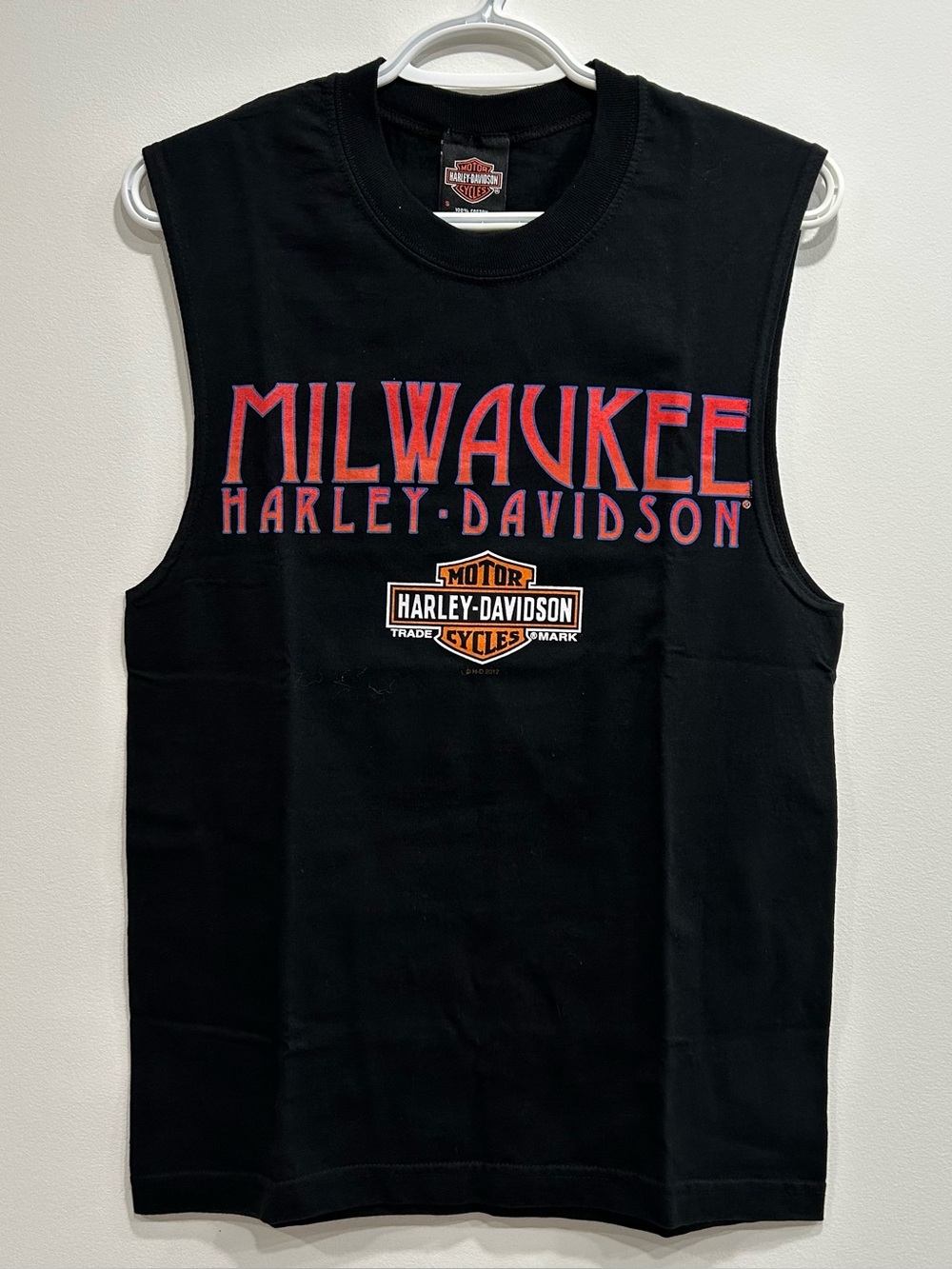 Harley-Davidson Black Milwaukee Sleeveless Tee